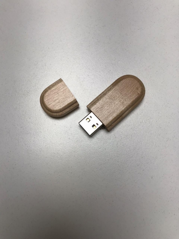 Clé USB personnalisée bois écologique