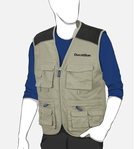 Gilet fluorescent personnalisé