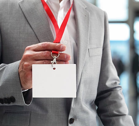 Badge personnalise Entreprise